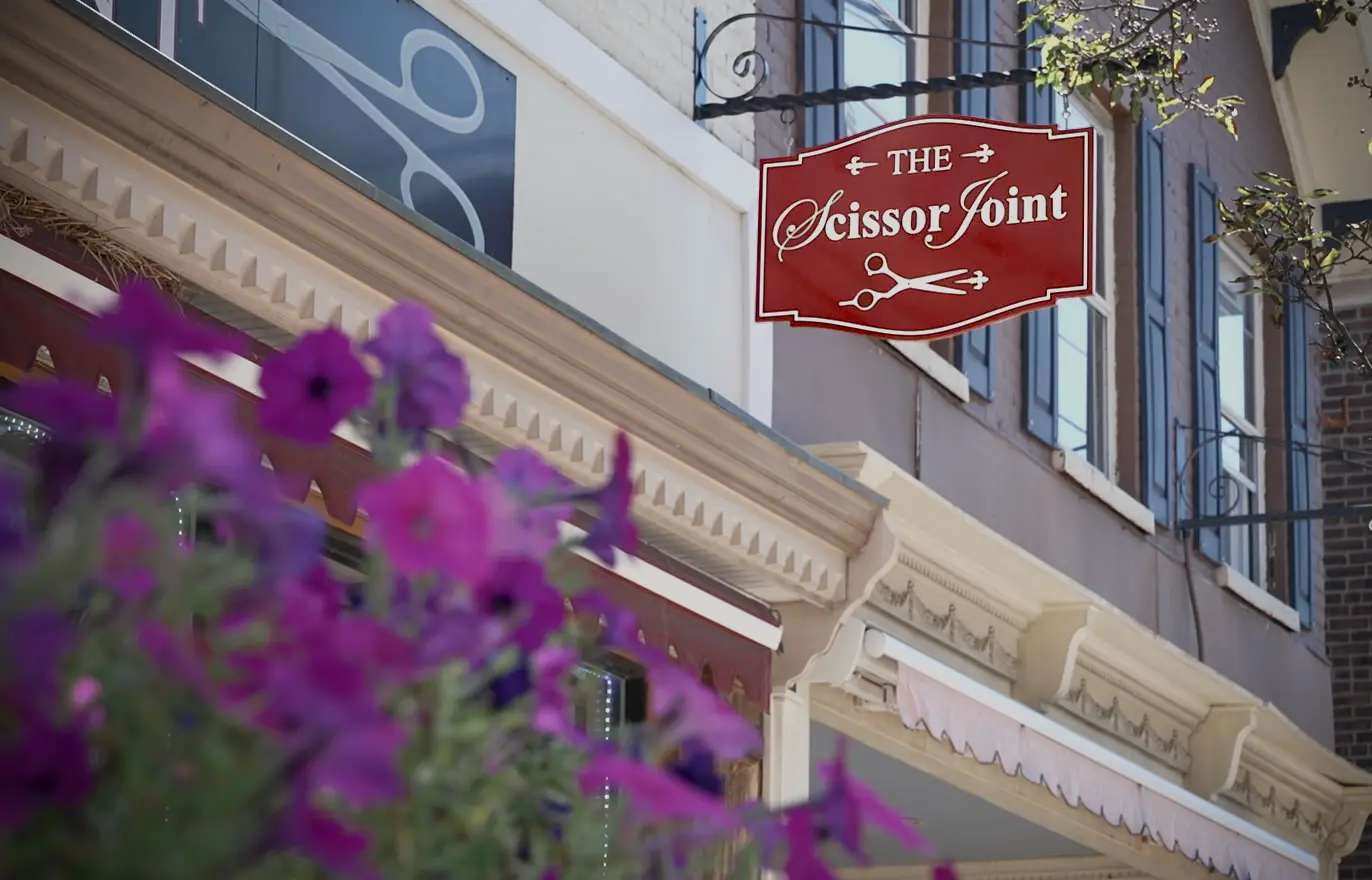 The Scissor Joint salon exterior